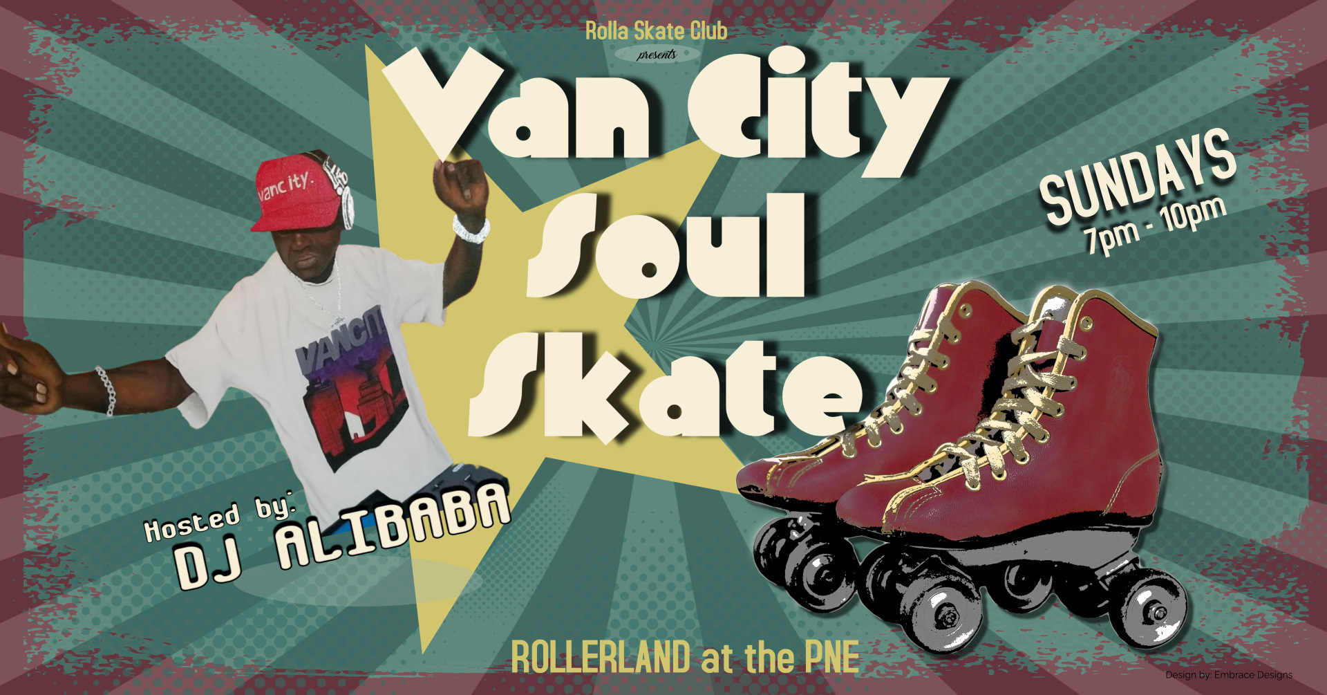 VanCity Soul Skate every Sunday at RollerLandPNE
